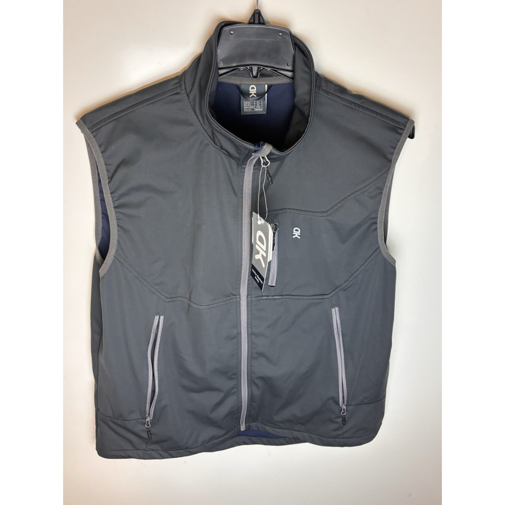 Little Donkey Andy  Light Weight Softshell Vest Men's XL Gray NWT